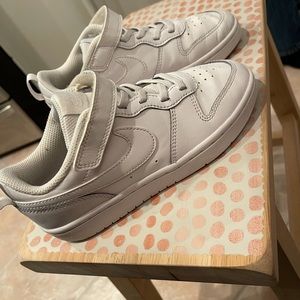 White Nike Air Force 1.